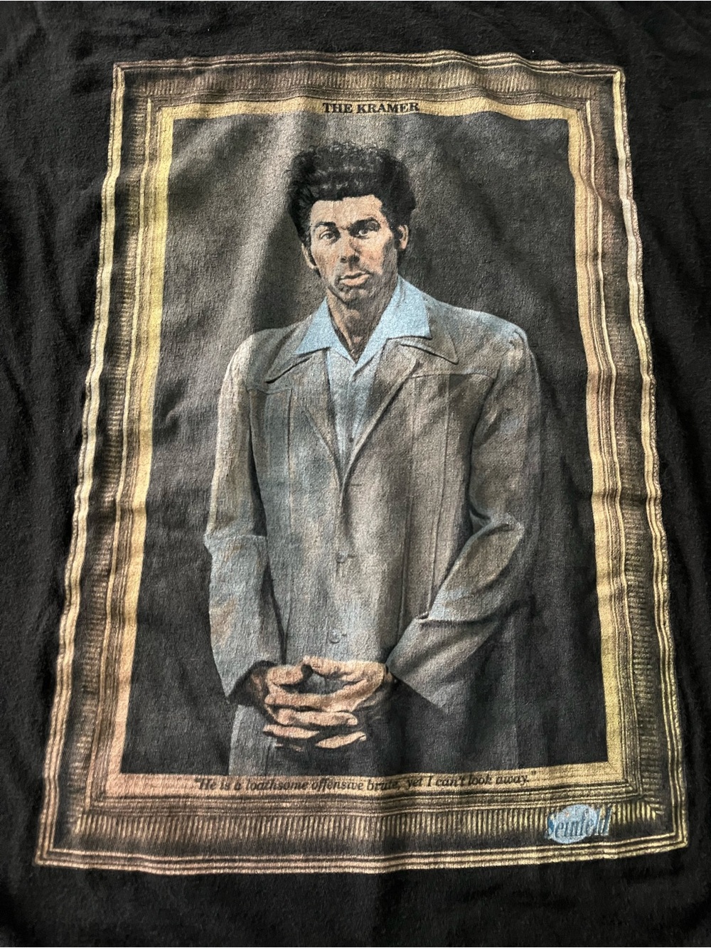 The Kramer Graphic Blazer Print Tee - Black